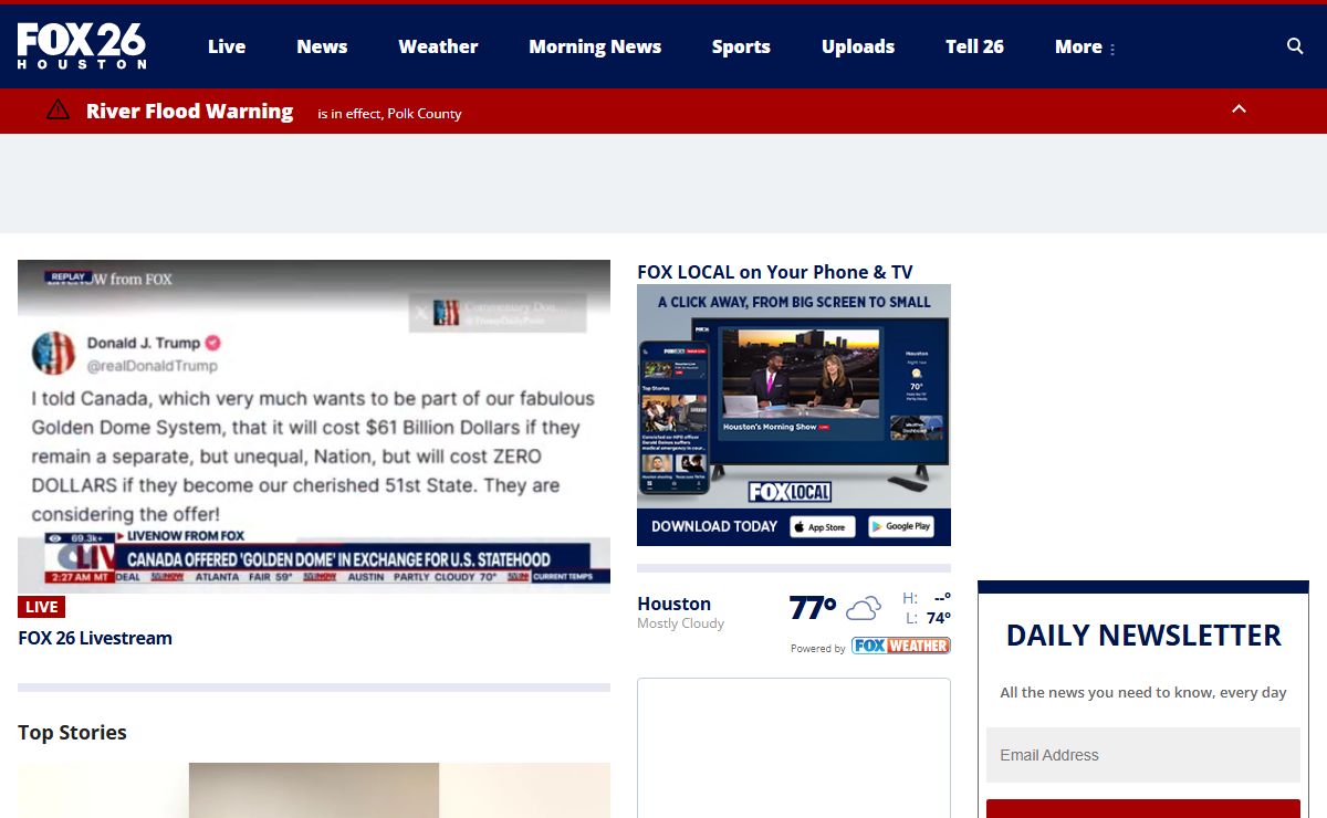 FOX 26 Houston | Local News, Weather, and Live Streams | KRIV
