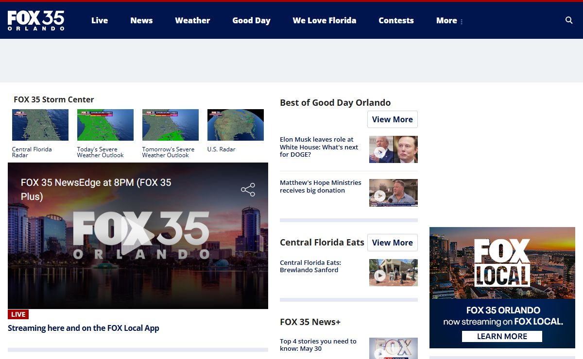 FOX 35 Orlando | Local News, Weather, and Live Streams | WOFL