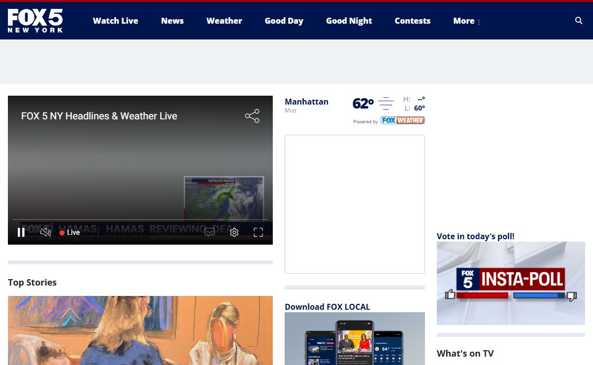 FOX 5 New York | Local News, Weather, and Live Streams | WNYW