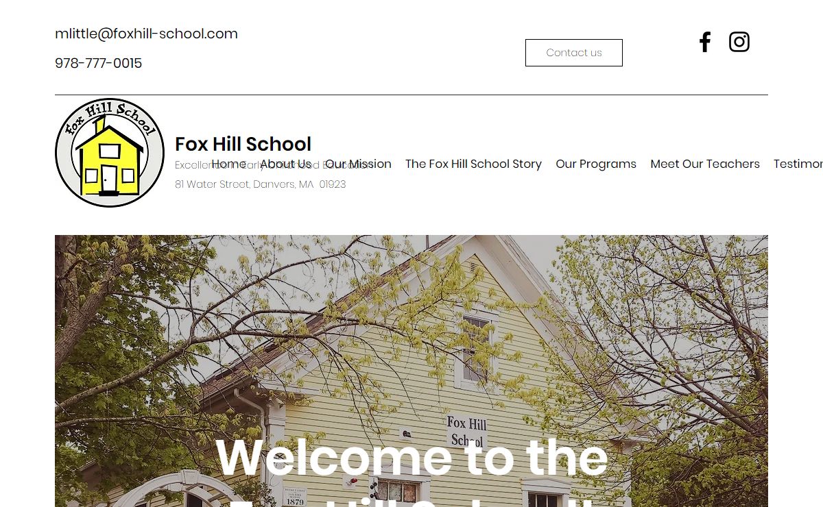 Home | Fox Hill School
