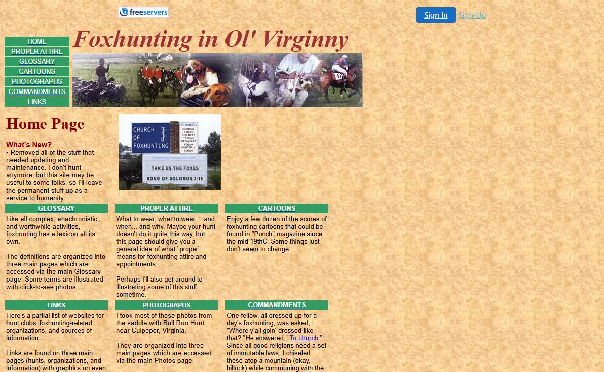 Foxhunting in Virginia