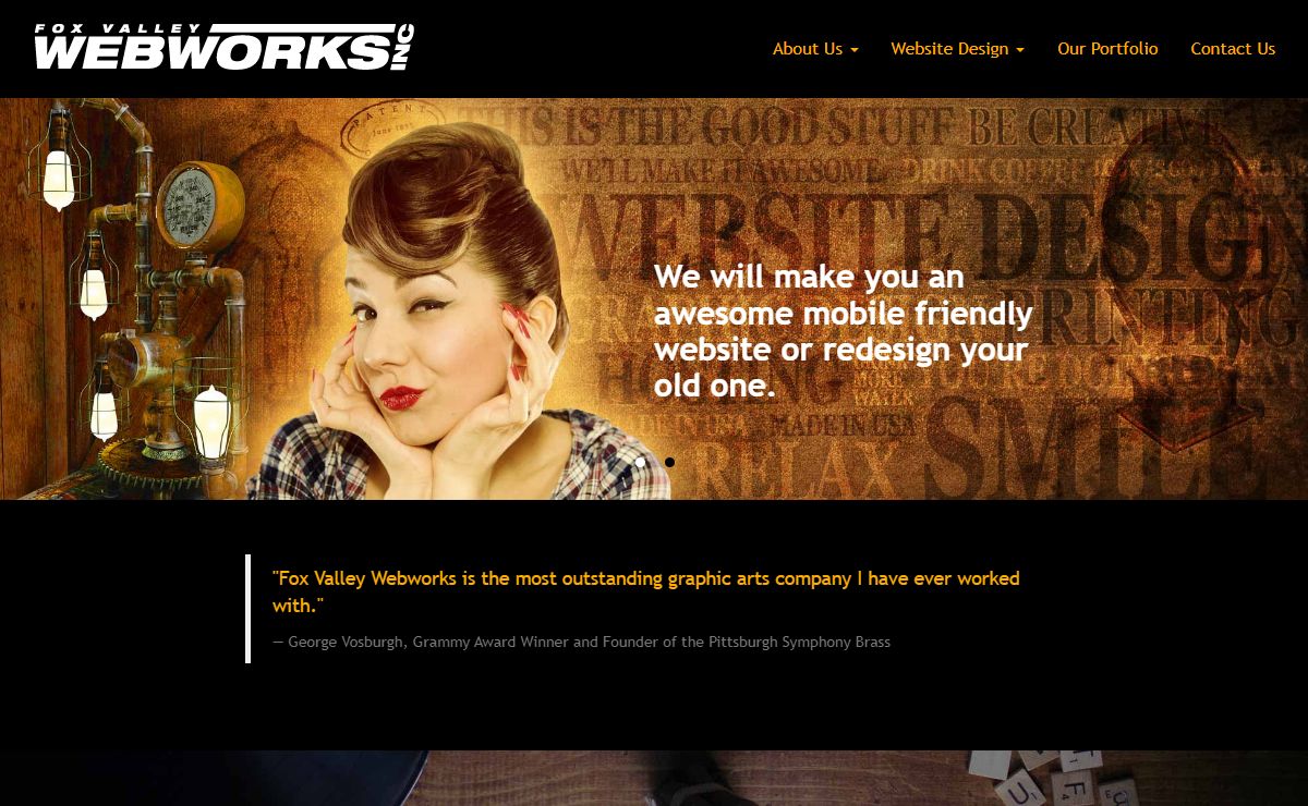 Mobile Friendly Website Design by Fox Valley Webworks | Elgin, St. Charles, Bartlett, Geneva, Batavia, IL