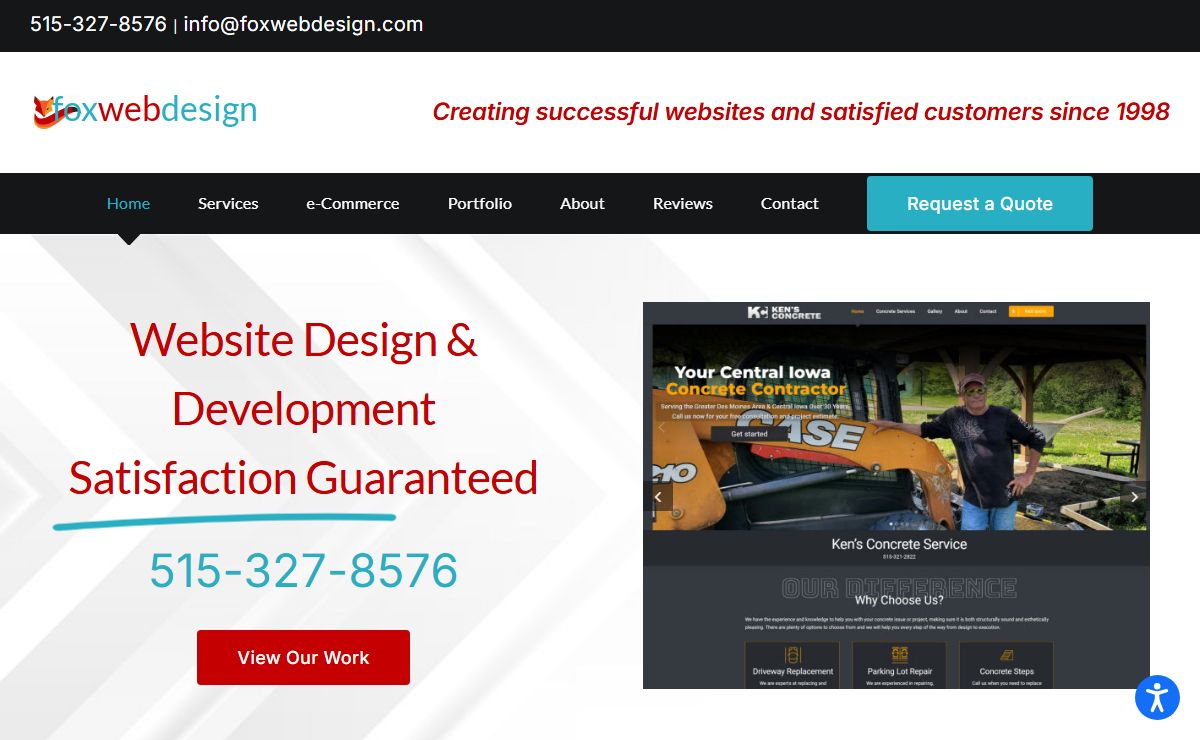 Affordable Iowa Website Design Company - Des Moines Website Design Company