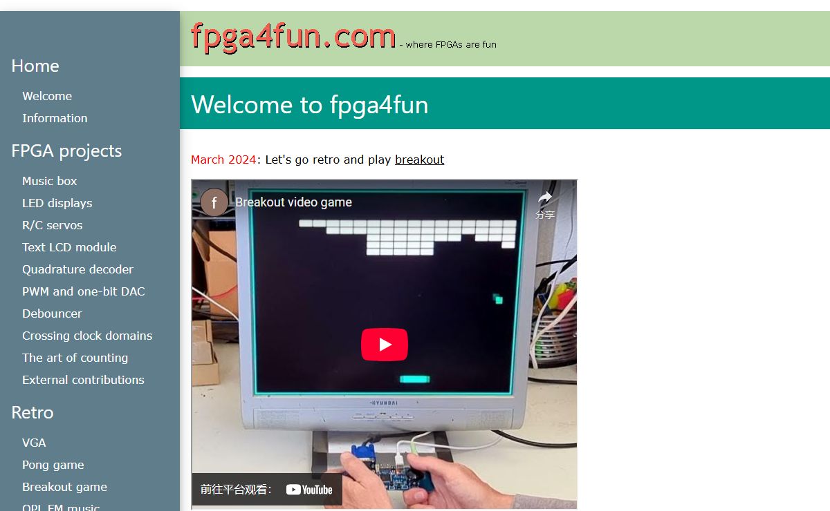 fpga4fun.com - where FPGAs are fun