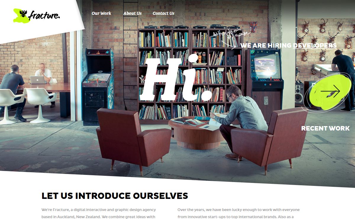 Fracture | Digital Interactive Agency | Website Design & HTML5 Development, Responsive Web Design, Graphic Design, Branding & Packaging | Auckland, New Zealand