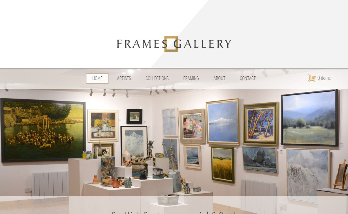 Frames Gallery | Scottish Contemporary Art & Craft