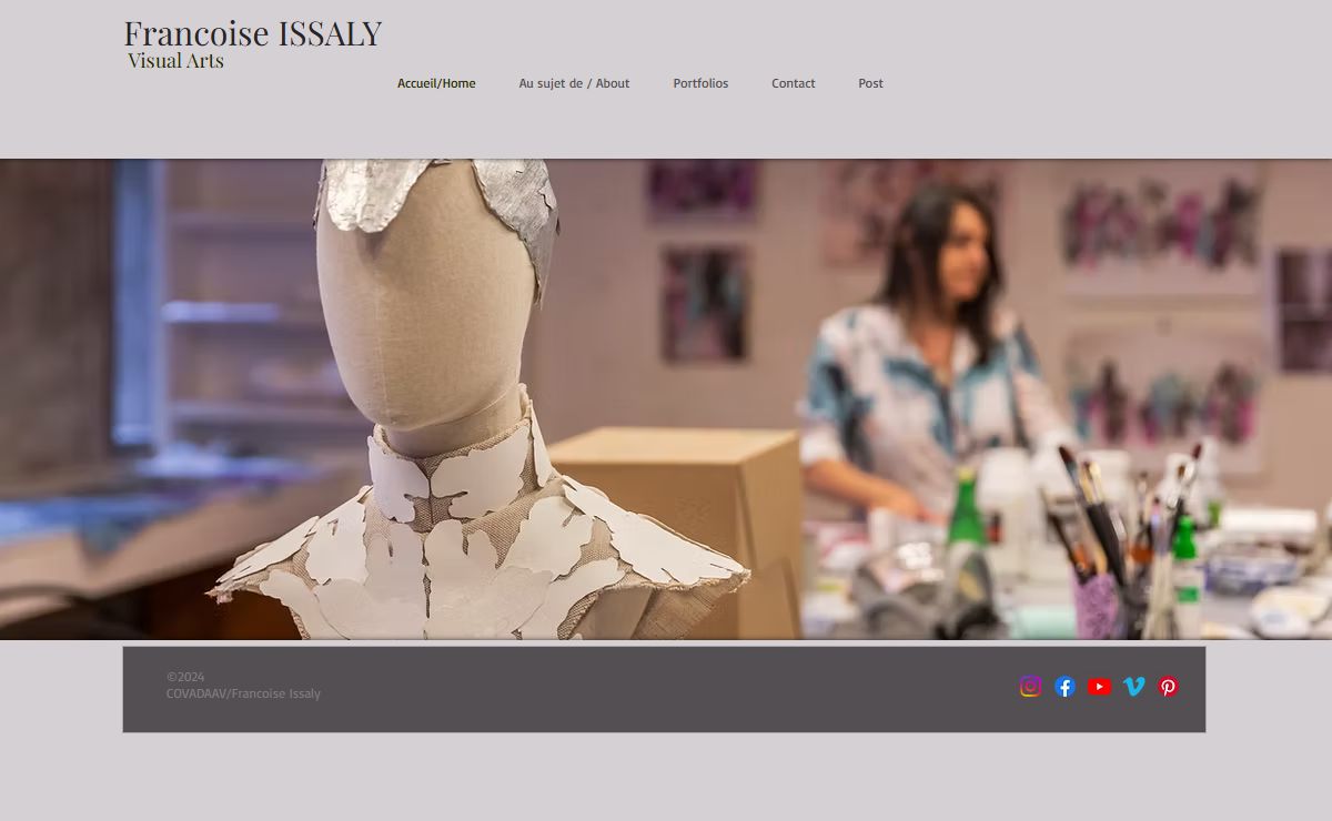 Contemporary Artist | Francoise Issaly, Visual Arts | Québec, Chine