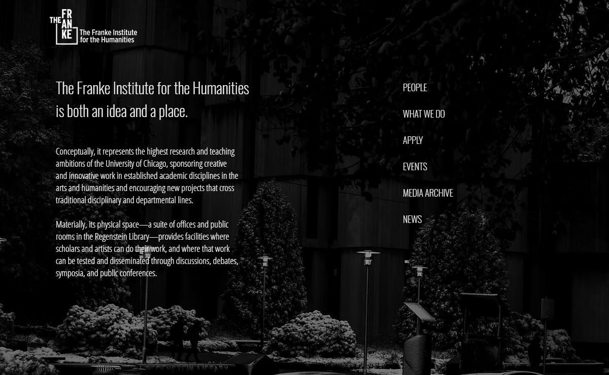 Home | The Franke Institute
