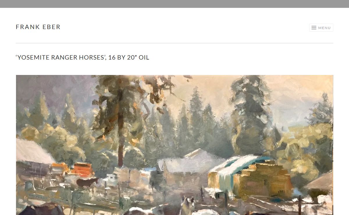 frank eber – Original Atmospheric Watercolor Landscape Paintings