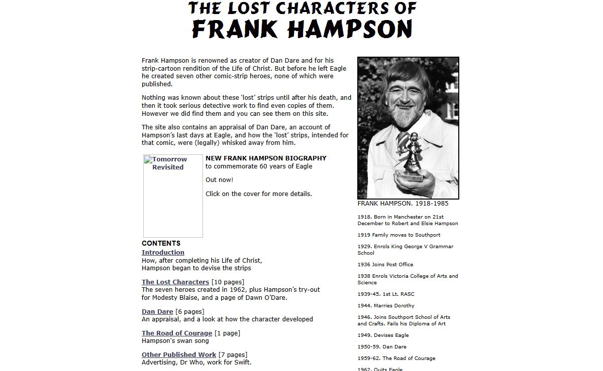 The Lost Characters of Frank Hampson
