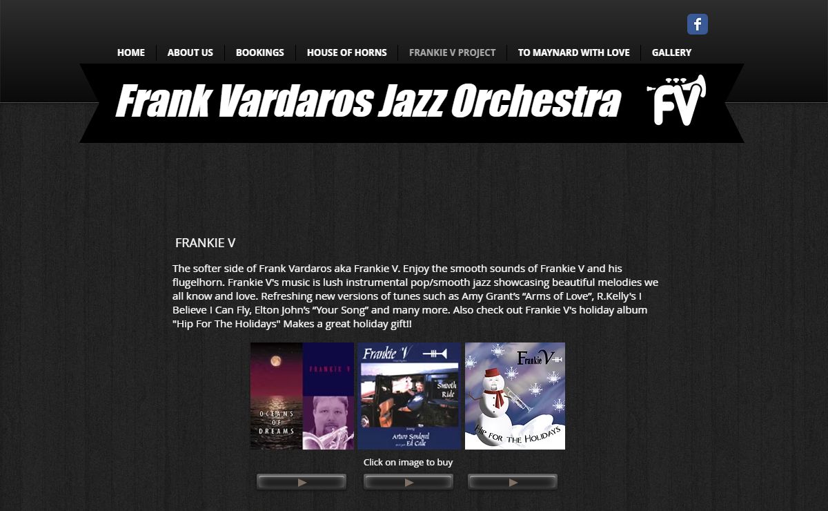 Frankie V Official Site
