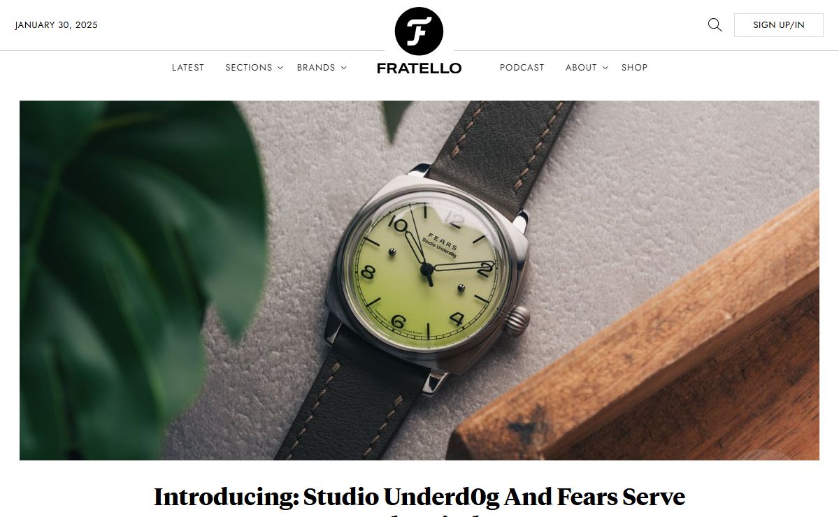 Fratello | All About Watches