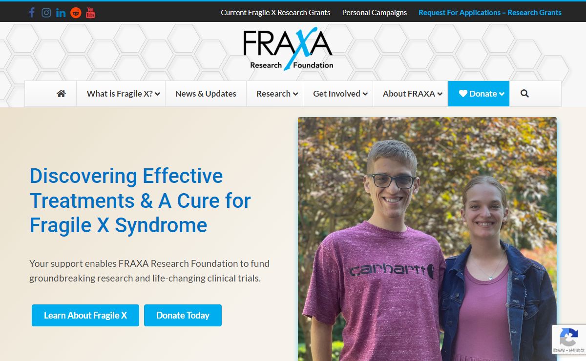 Fragile X Syndrome Research & Treatment • FRAXA Research Foundation - Finding a Cure for Fragile X