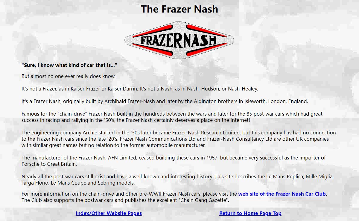 The Frazer Nash