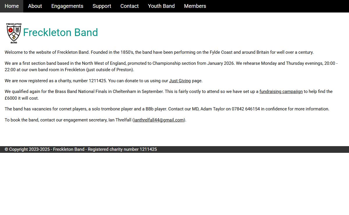 Freckleton Band