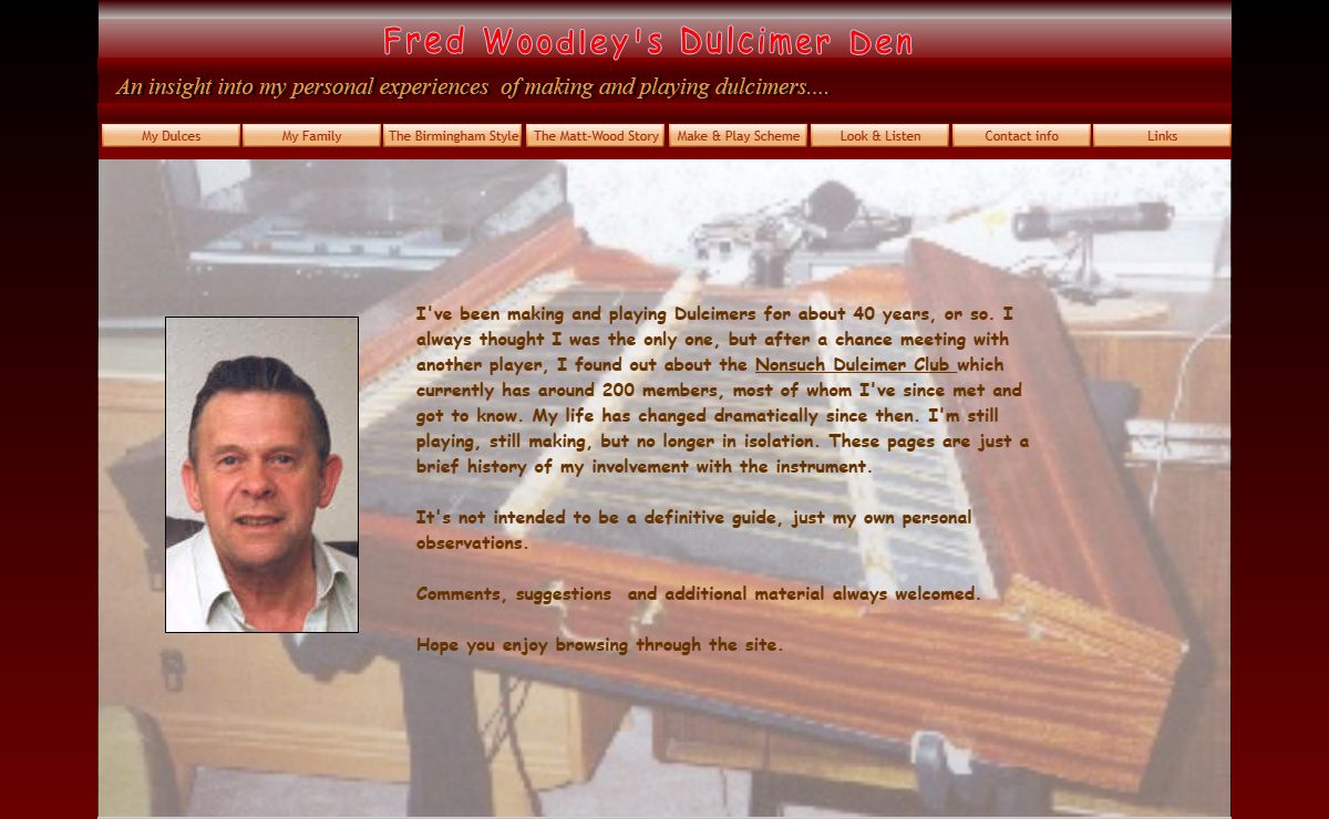 Fred Woodley - Home Page