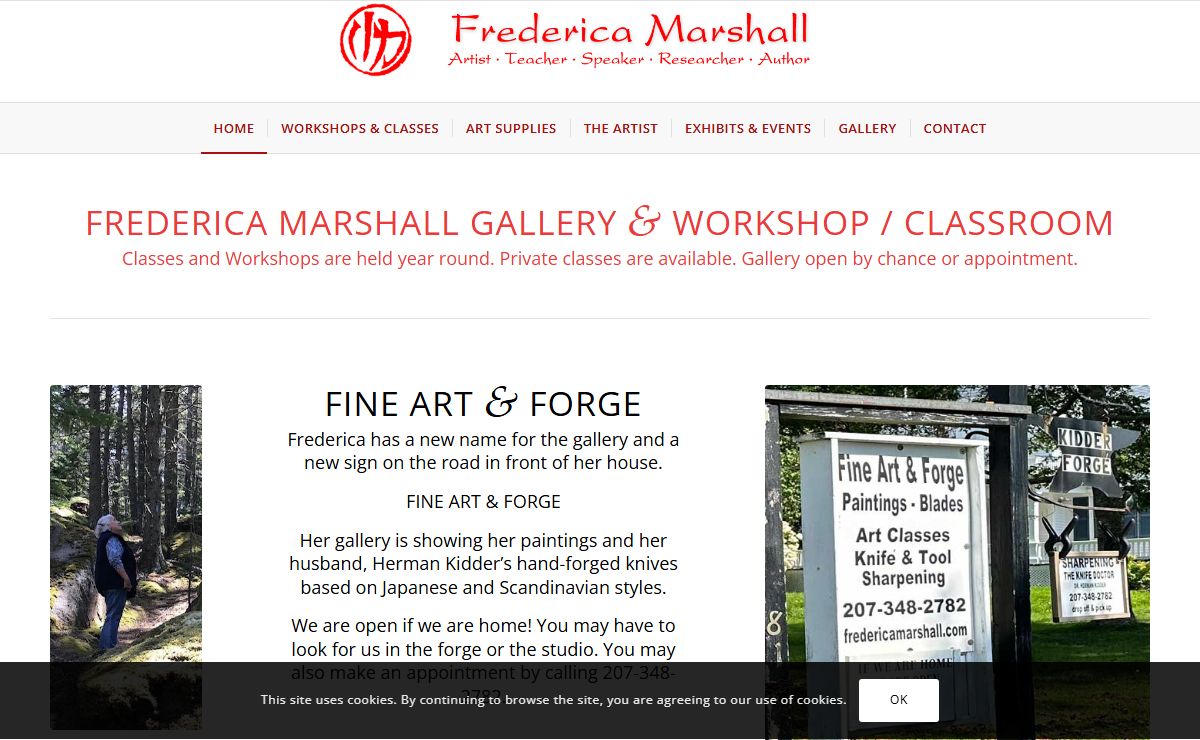 Frederica Marshall | Frederica Marshall, Sumi-e Brush Painting Master