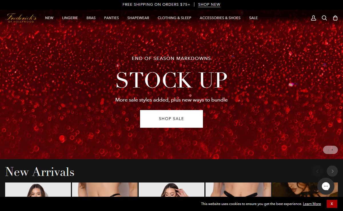 Frederick's of Hollywood®: Sexy Lingerie, Bras, Panties & More