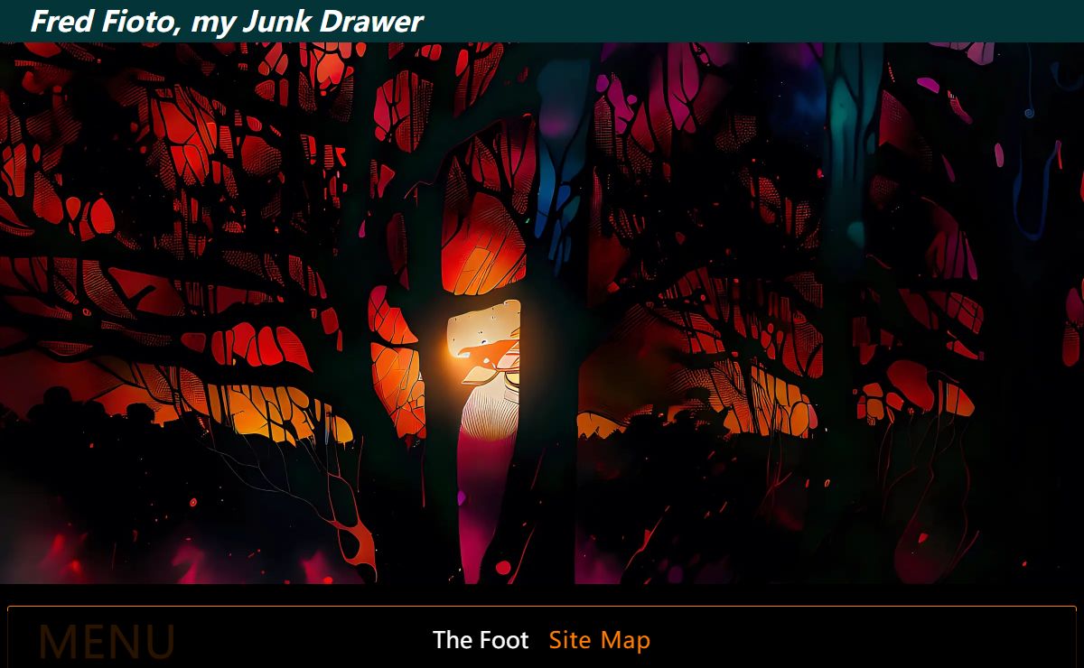 Fred Fioto Web design Junk Drawer, Digital Machinations, Web Domain Names For Sale