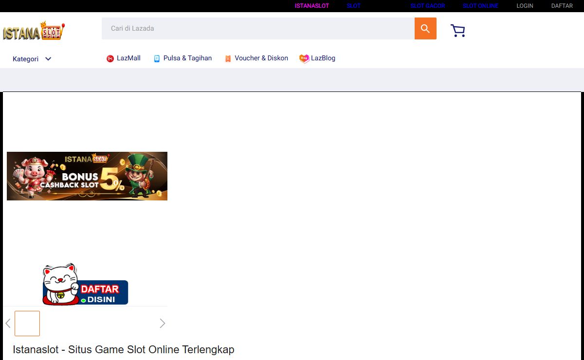 Istanaslot - Situs Game Slot Online Terlengkap