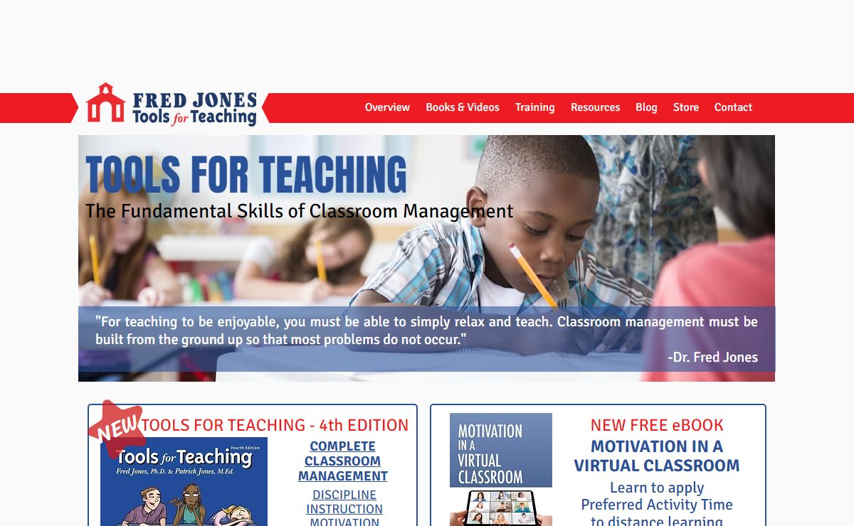 Classroom Management | Fred Jones Tools for Teaching