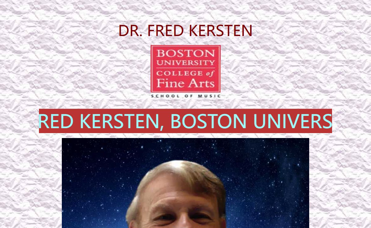 DR.FRED KERSTEN