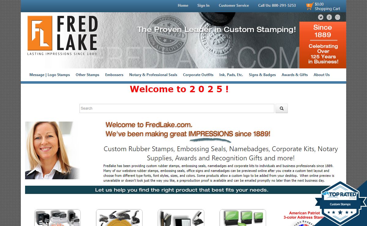 Fred Lake - Lasting Impressions Since 1889