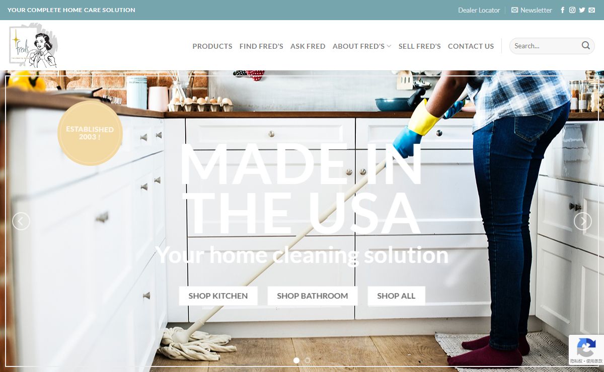 Home Page - Freds Fine Cleaning Center