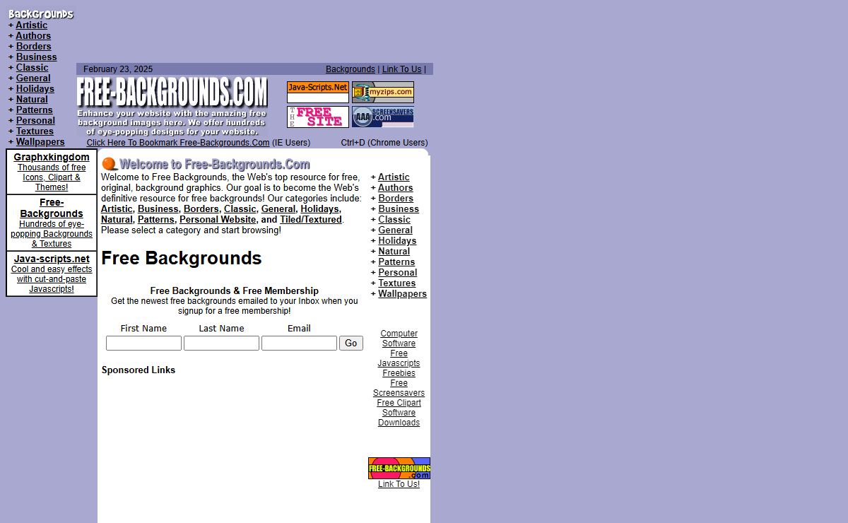 Free Backgrounds