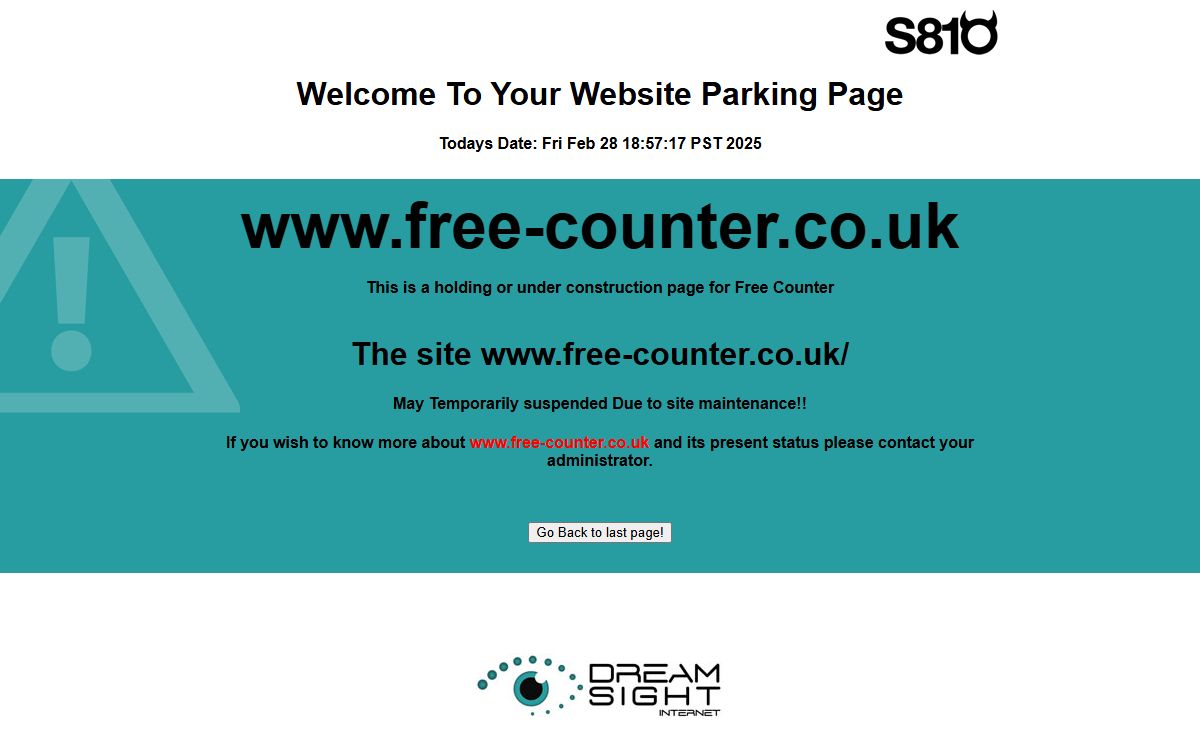 Free-counter Co Uk - Your Website Parking Page - Germany