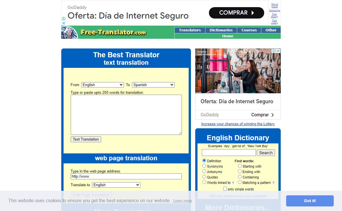 FREE-TRANSLATOR.COM • The best free translator
