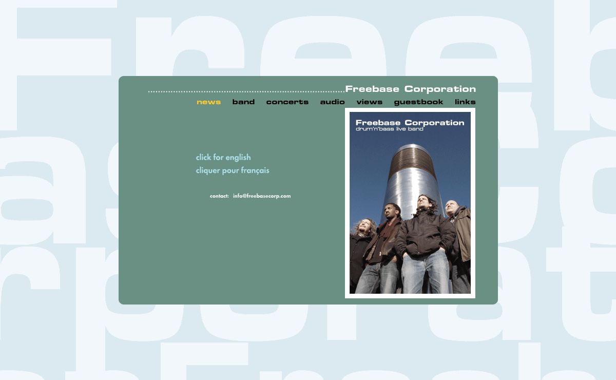 Freebase Corporation, a drum'n'bass live band