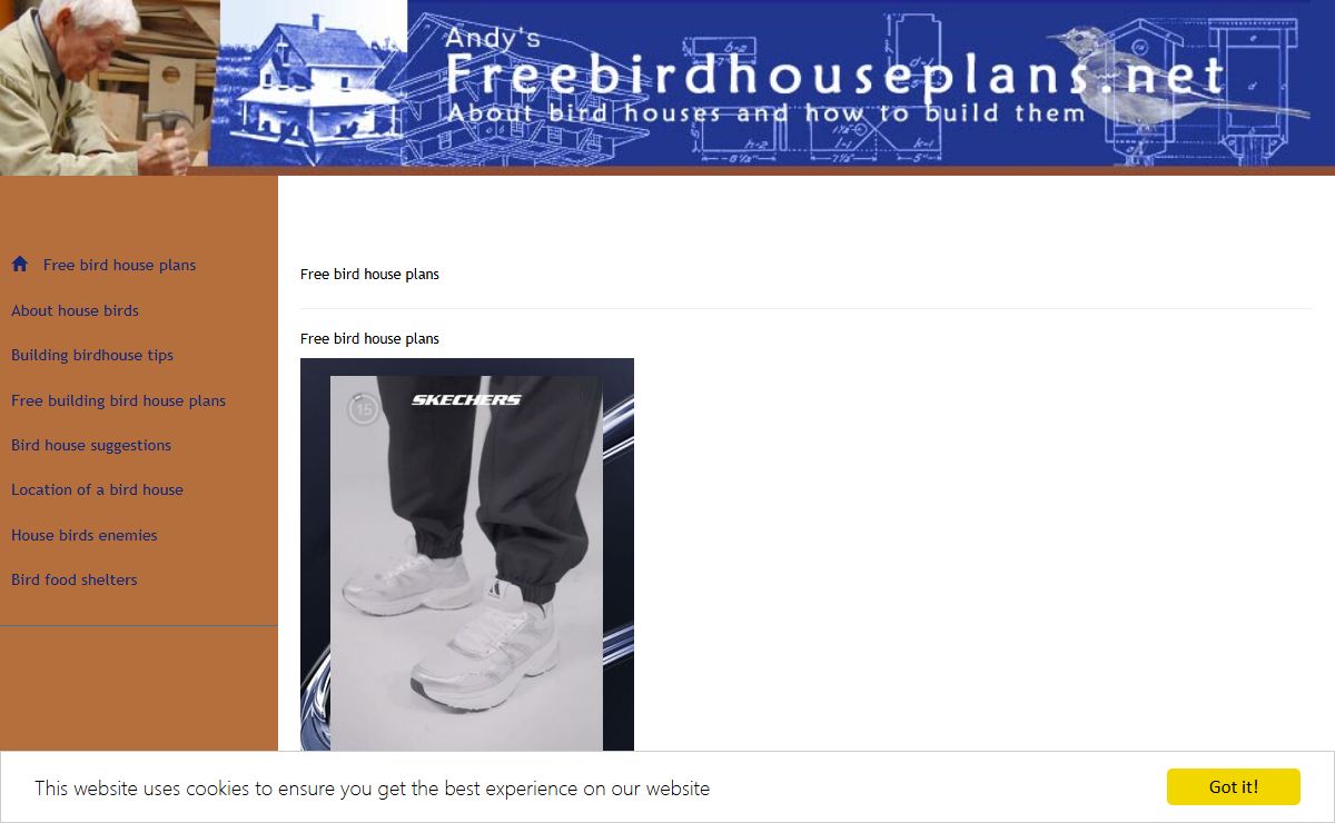 Free bird house plans