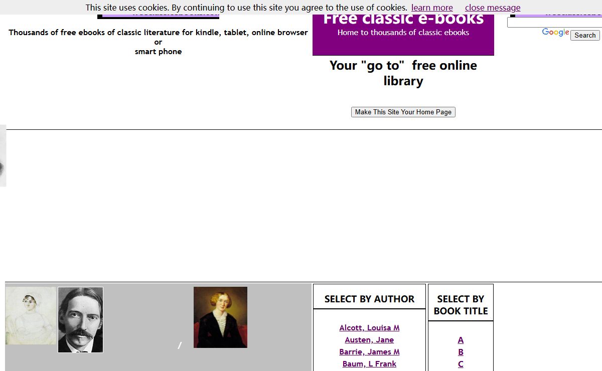 Classic Books - Free Classic eBooks