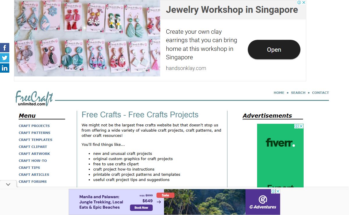 Free Crafts - All Free Crafts Projects, Free Crafts Patterns