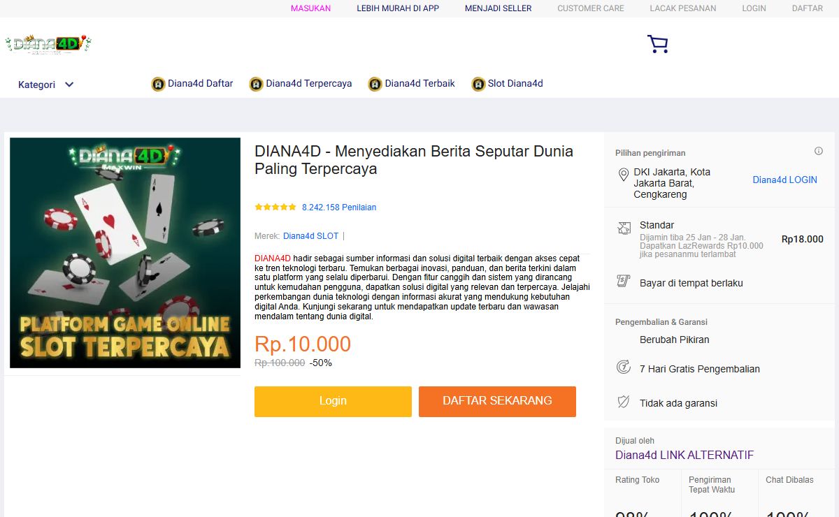 DIANA4D - Menyediakan Berita Seputar Dunia Paling Terpercaya