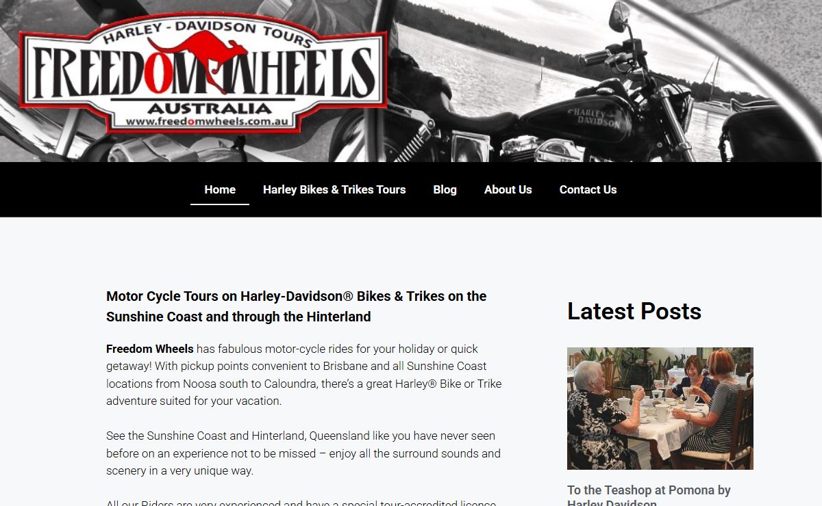 Freedom Wheels – Harley® Motor Bike & Trike Tours