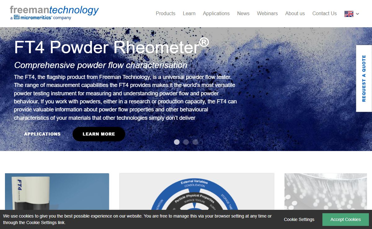 Powder Flow | Powder Testing | Powder Rheology
