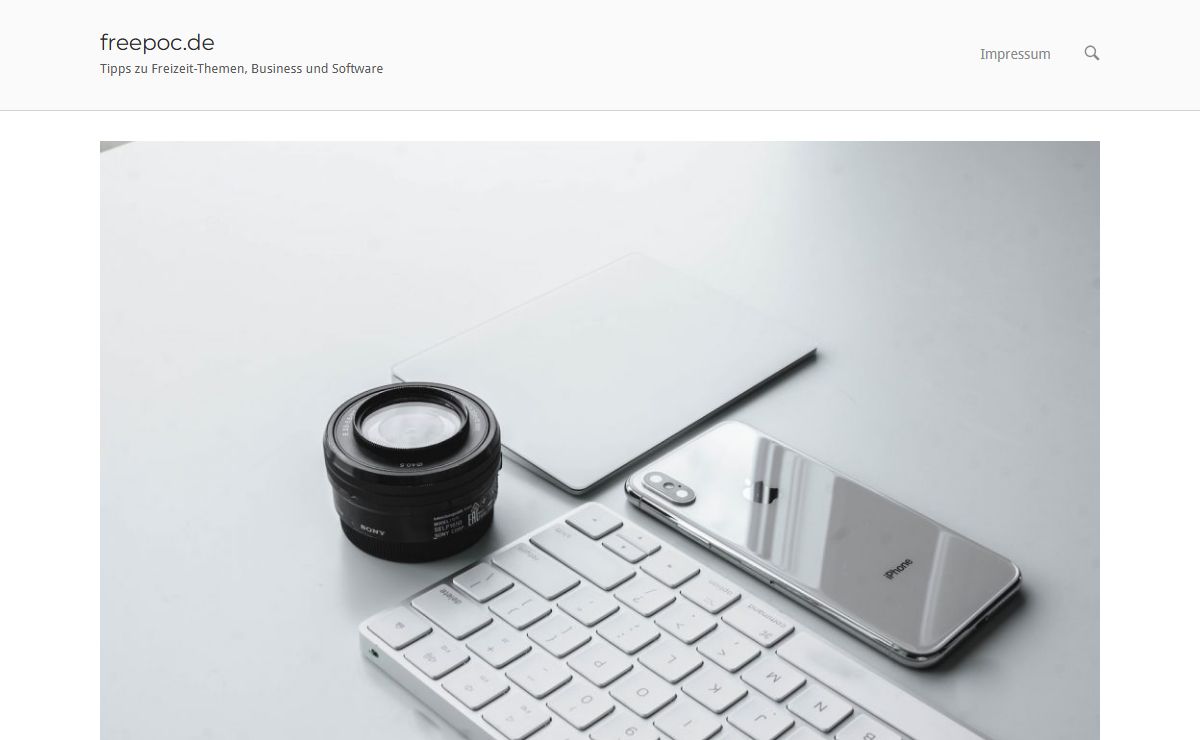 freepoc.de – Tipps zu Freizeit-Themen, Business und Software