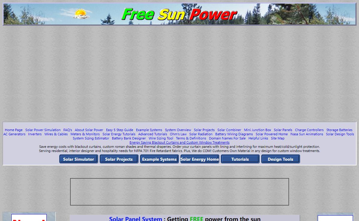 DIY Solar Panel help - tutorials, calculators and design tools for solar power
