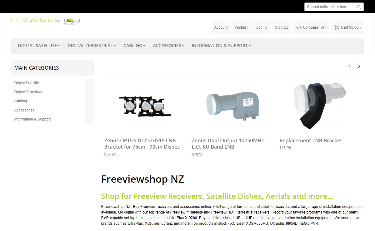 Freeviewshop NZ | Freeview Set Top Box Freeview Aerials NZ