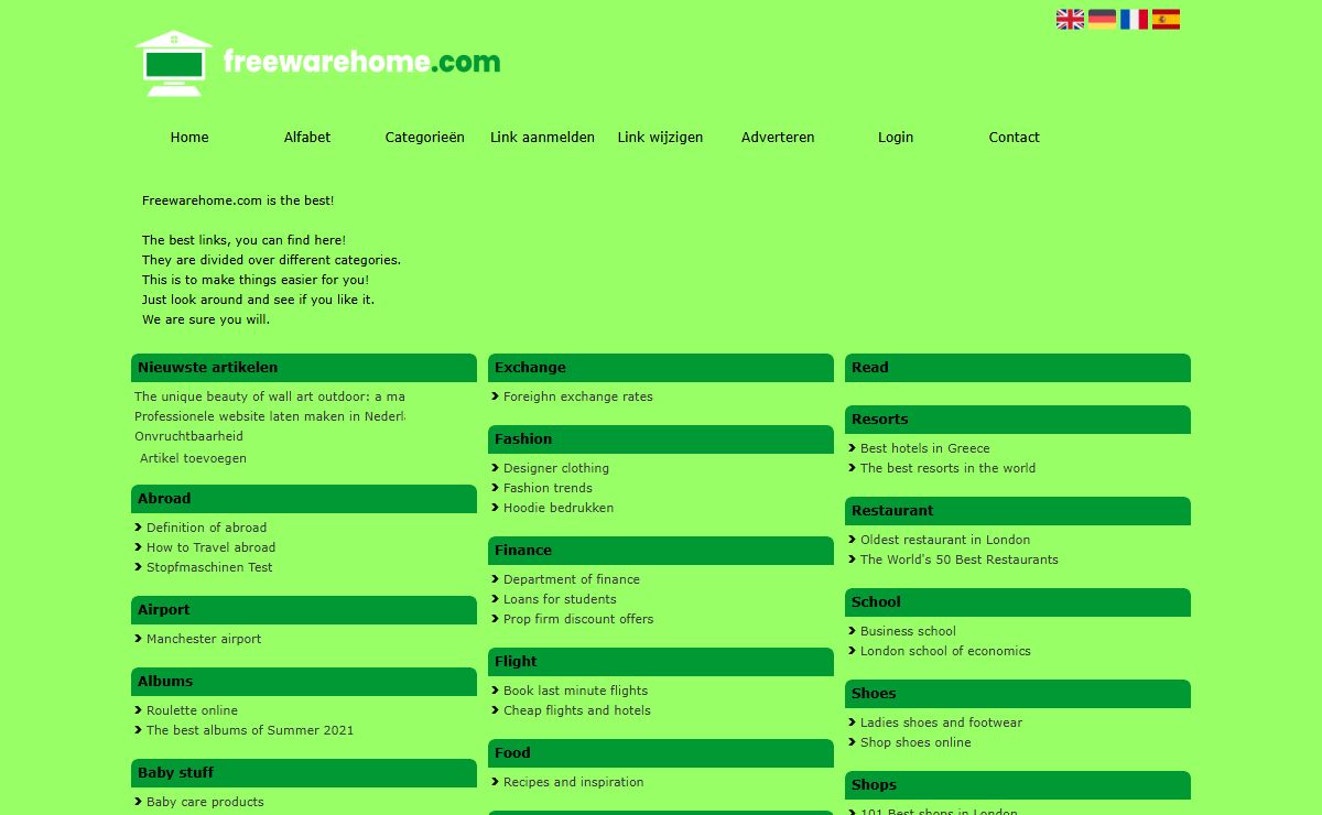 Freewarehome.com | Great links