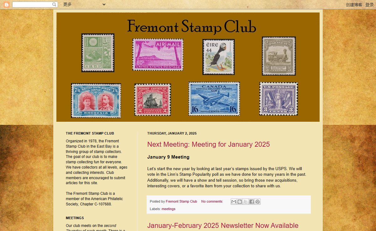 Fremont Stamp Club