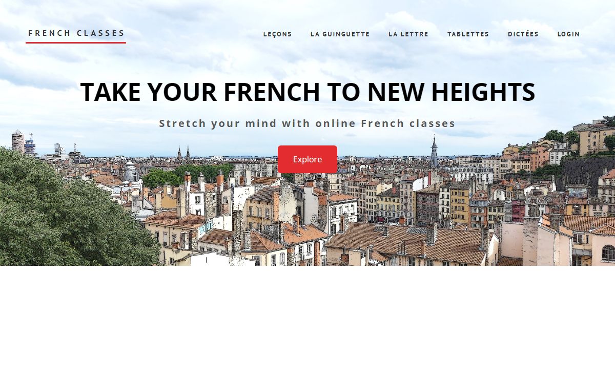 FRENCH CLASSES – frenchclasses.com