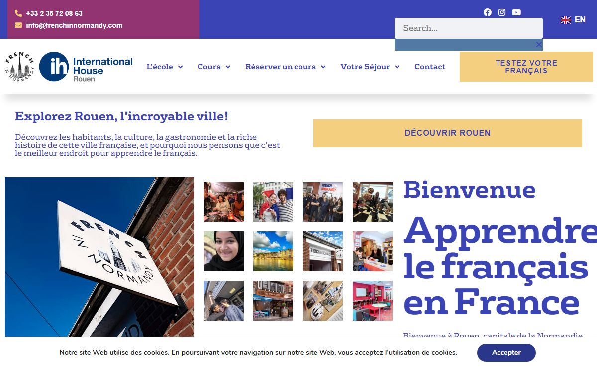 Apprendre le français en France