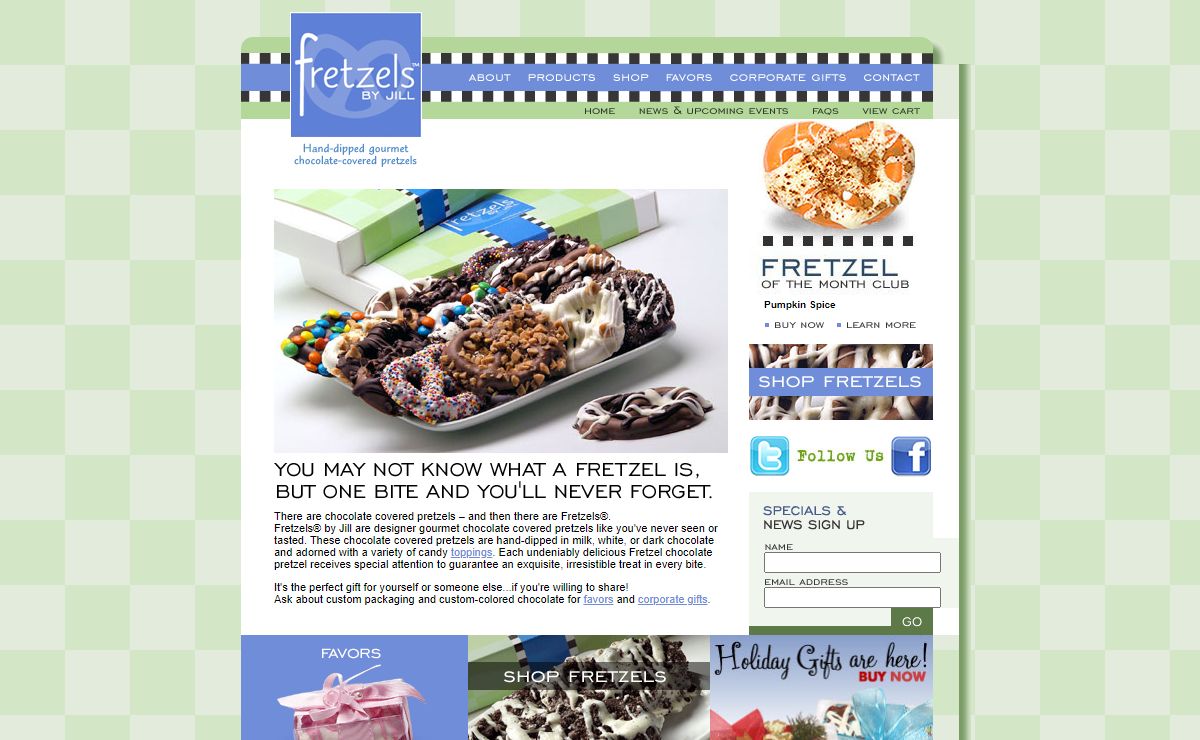 Fretzels | Gourmet Chocolate Covered Pretzels