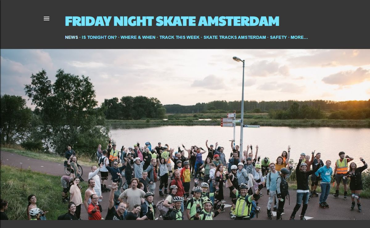 Friday Night Skate Amsterdam