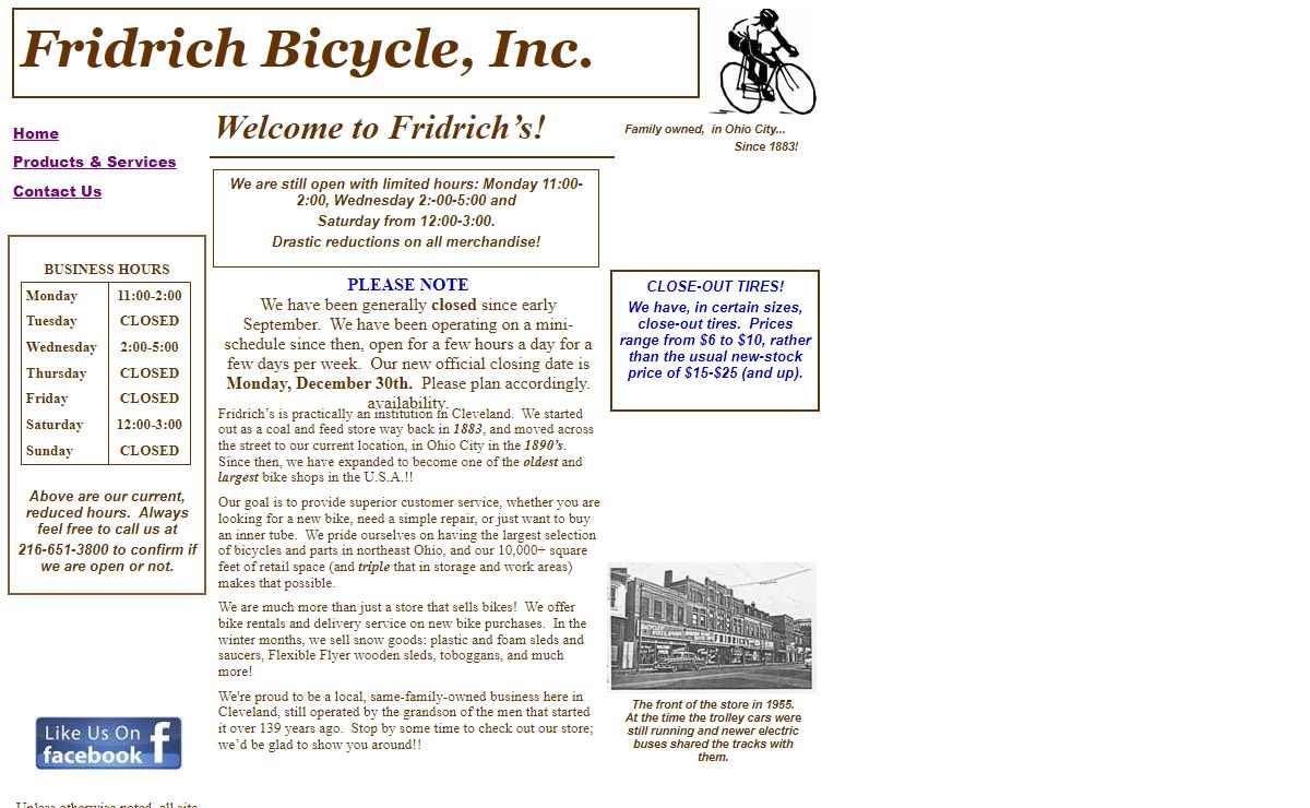 Fridrich Bicycle, Inc.