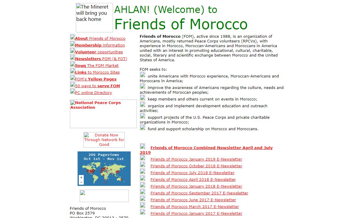 Welcome to Friends of Morocco