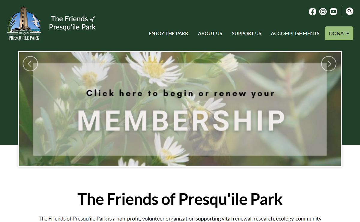 The Friends of Presqu'ile Park